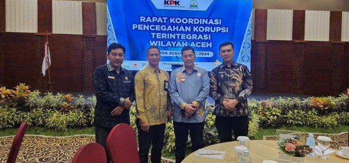 Pj Bupati Bener Meriah Ikuti Rakor Pencegahan Korupsi Terintegritasi Wilayah Aceh