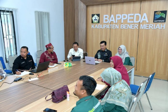 Pj Sekda Bener Meriah Khairmansyah Buka Kegiatan Visitasi BPS Aceh Utara Secara Virtual