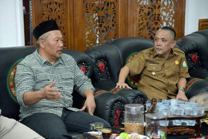 Menjelang PON Aceh-Sumut, Pj Bupati Mohd Tanwier Terima Audensi Ketua Pordasi Aceh