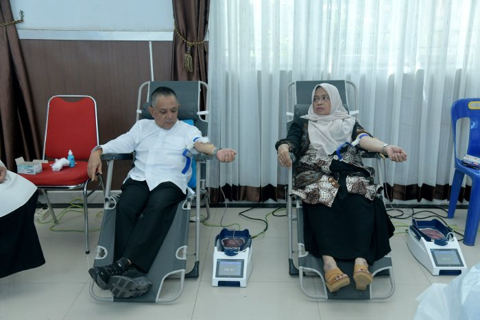 Pj Bupati Mohd Tanwier Ikut Donor Darah