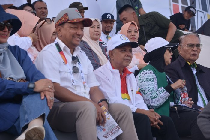 Sambut Kedatangan Ketum KONI Pusat dan PP Pordasi, Pj. Bupati Bener Meriah Ikuti Pembukaan Pacuan Kuda PON