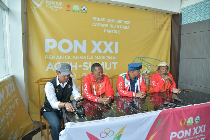 PON XXI Aceh-Sumut 2024, 13 Atlet Cabor Gantole ikuti pertandingan, Setelah kemarin Tertunda Akibat Cuaca Extrim