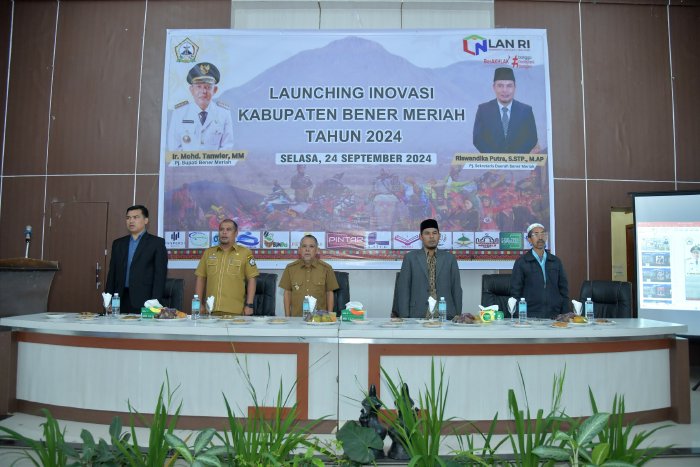 Launching Inovasi Tranformasi, Pj. Bupati Mohd Tanwier : SDM Bener Meriah Mampu Maju dan Bersaing