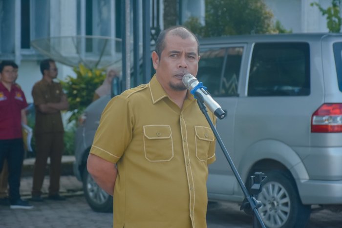 Pj. Sekda Riswandika Putra Minta ASN Tingkatkan Kedisiplinan