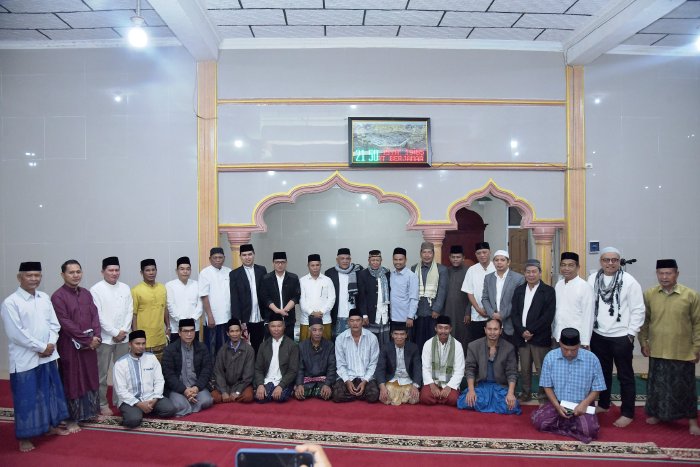 Ramadhan Penuh Berkah, Tim Safari Ramadhan Pemerintah Aceh Kunjungi Masjid Mardhatillah Blang Tampu
