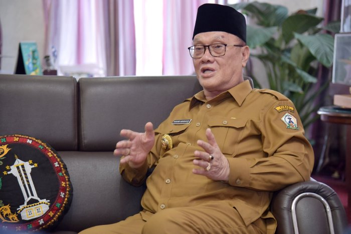 Dalam Rangka Mendukung Program-program Pemerintah, Kepala PLN Lhokseumawe Temui Bupati Tagore Abubakar